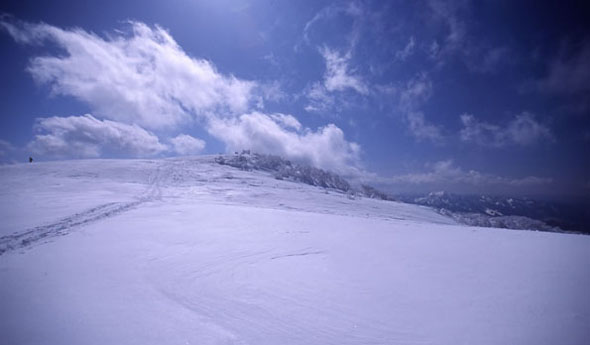 冬の氷ノ山